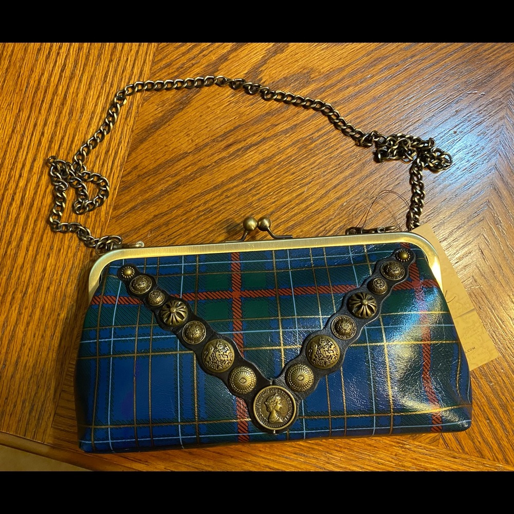 Patricia Nash Tartan Plaid Clutch
